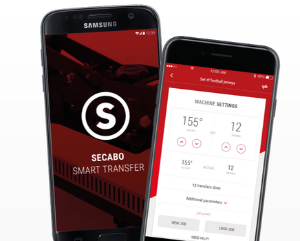 Secabo Heat Press Smart Transfer App